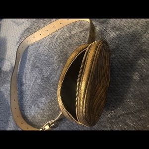 Metallic Gold Fanny Pack